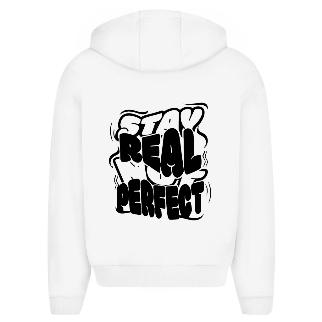 Oversize Zipper stay real not perfect