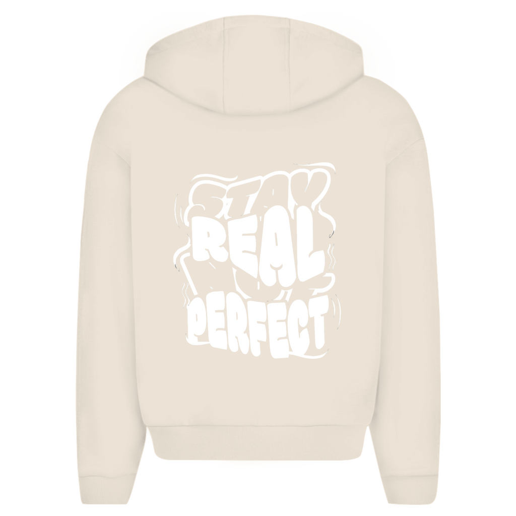 Oversize Zipper stay real not perfect