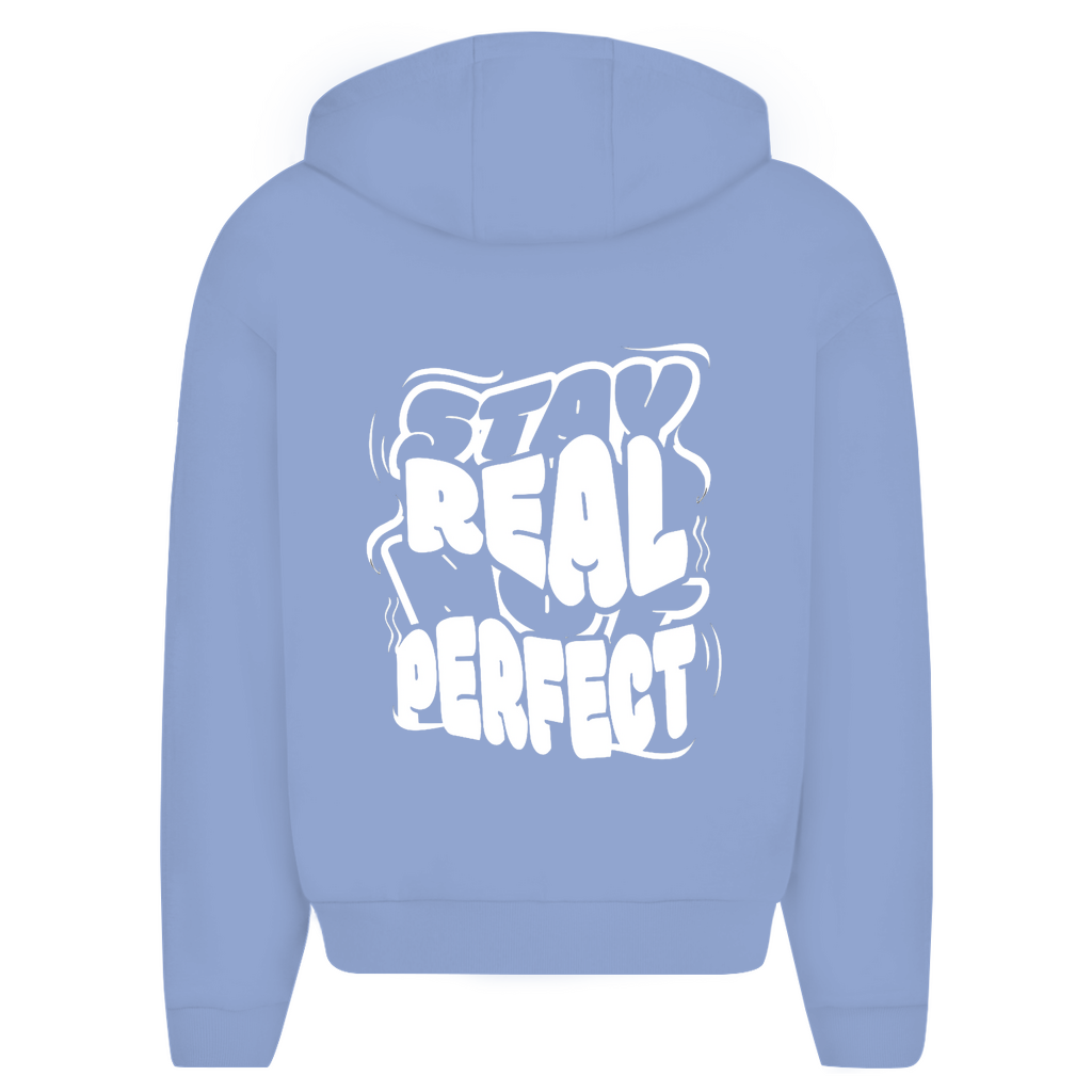 Oversize Zipper stay real not perfect