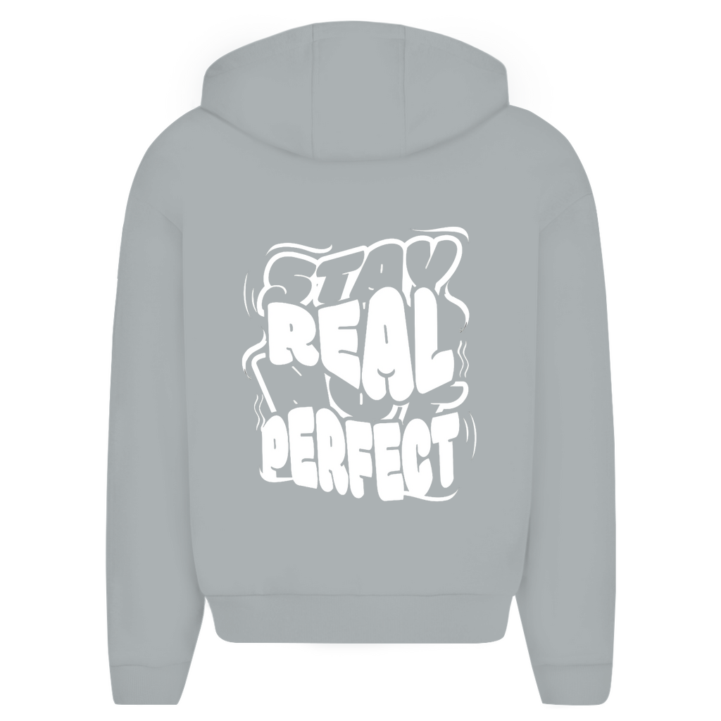 Oversize Zipper stay real not perfect