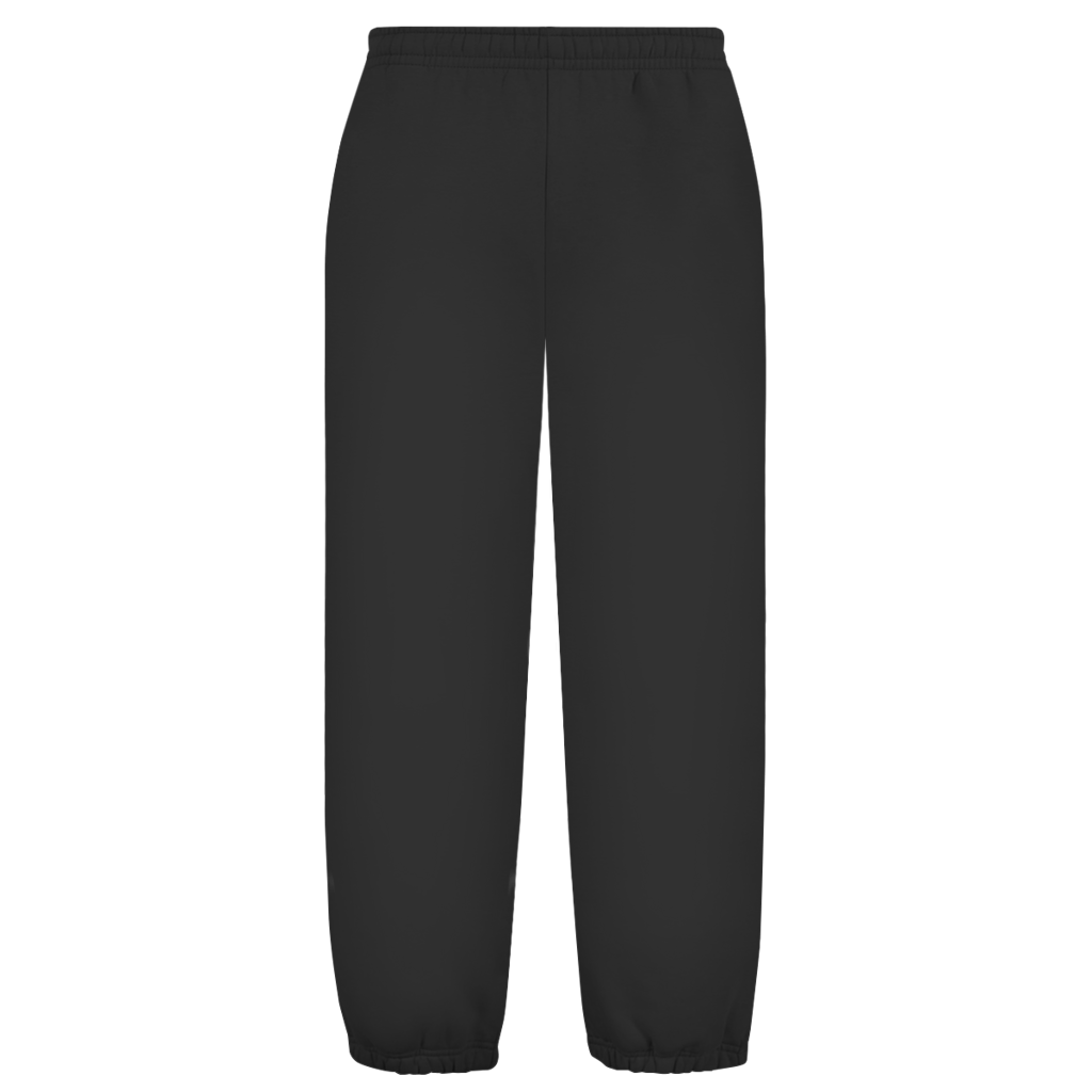 Oversize Fluffy Sweatpants waldorra logo