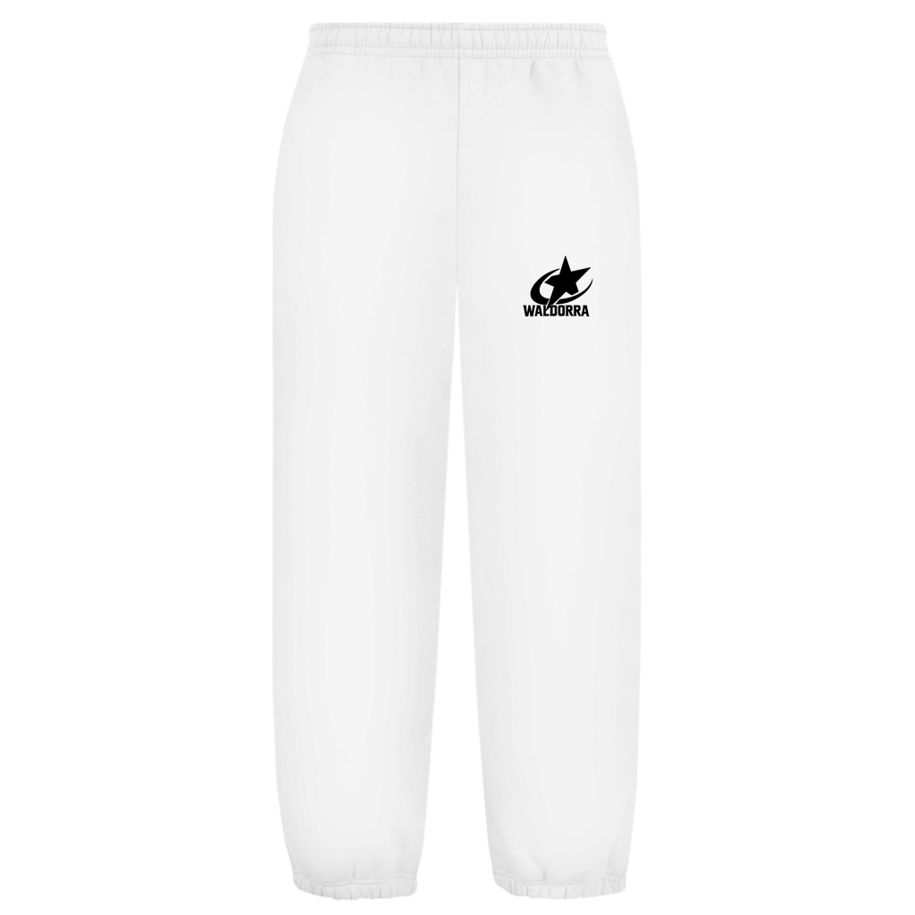 Oversize Fluffy Sweatpants waldorra logo