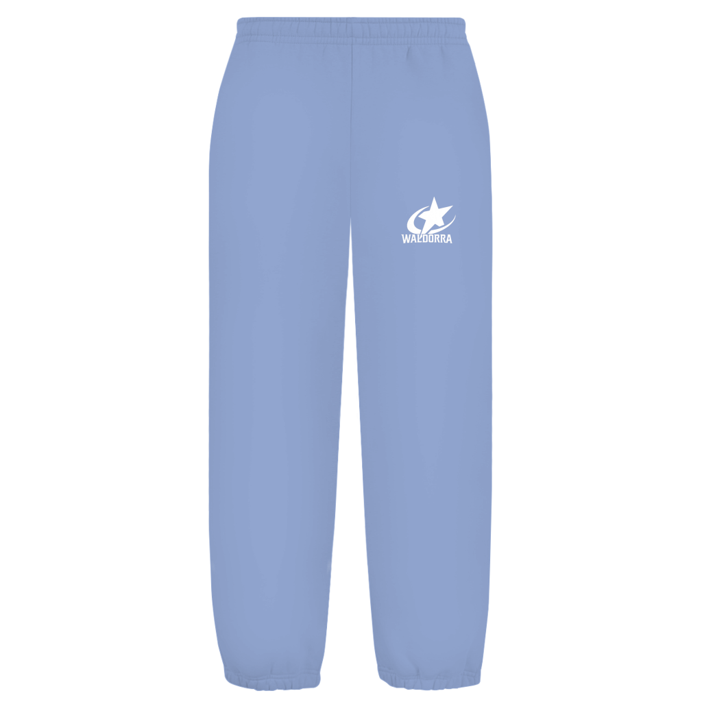 Oversize Fluffy Sweatpants waldorra logo