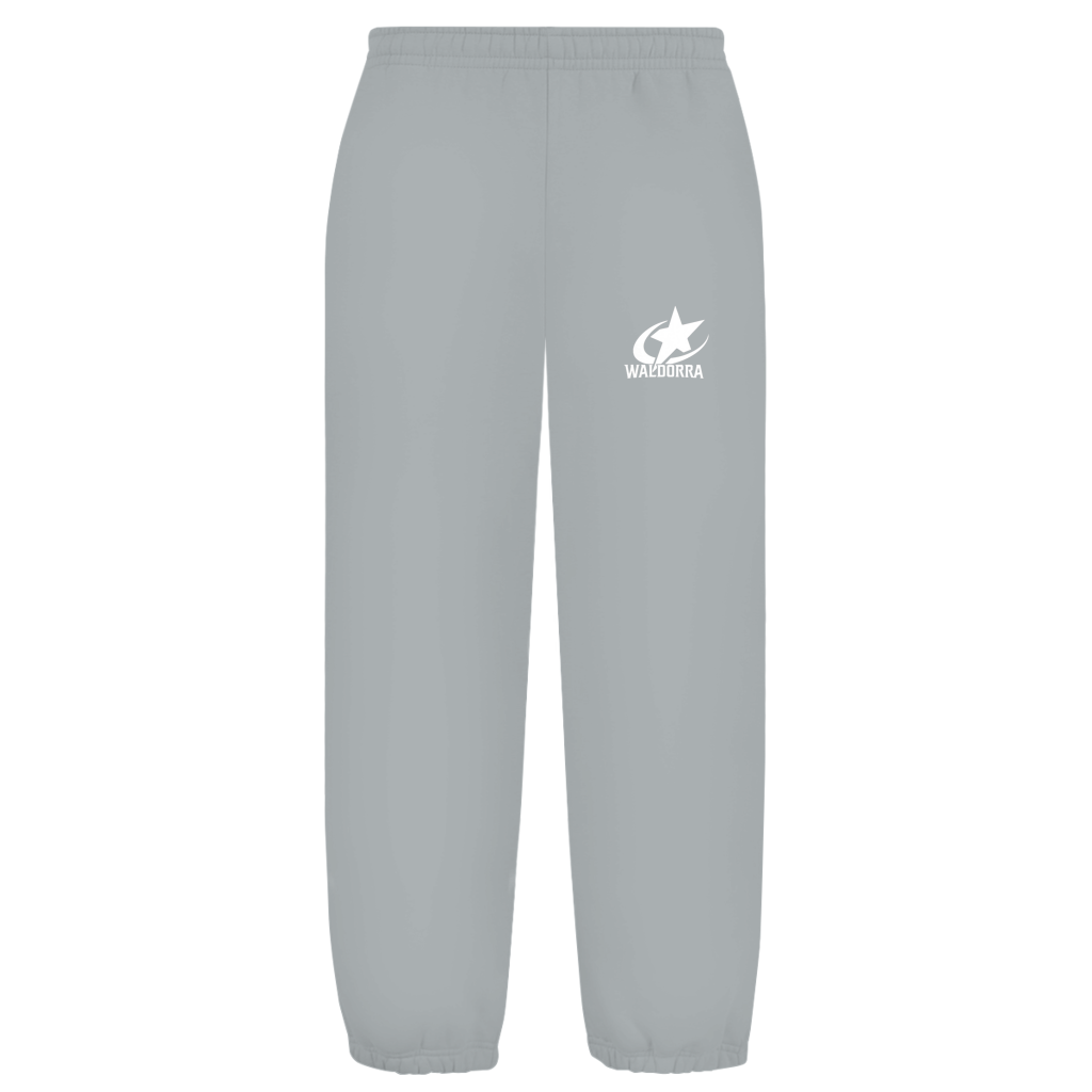 Oversize Fluffy Sweatpants waldorra logo