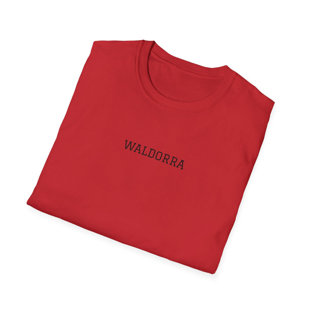 Softstyle T-Shirt Waldorra Schrift