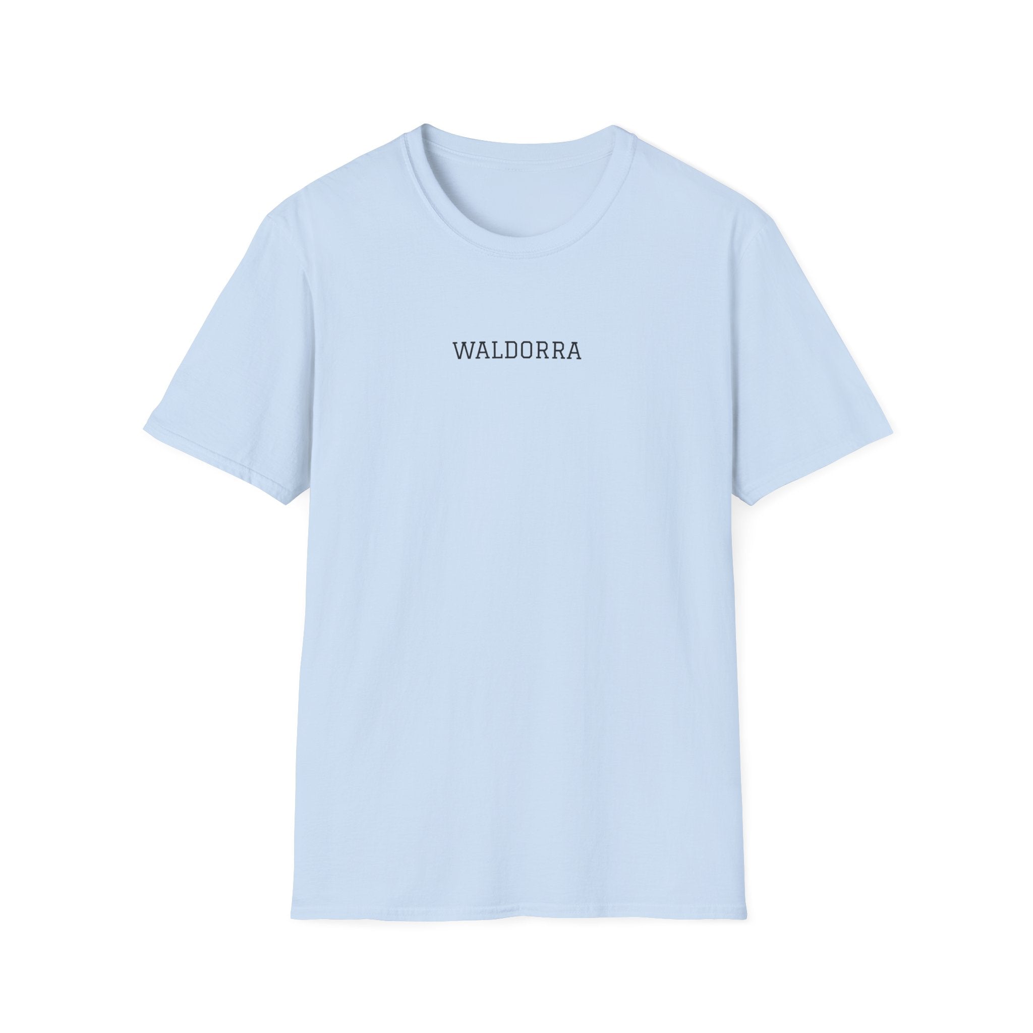 Softstyle T-Shirt Waldorra Schrift