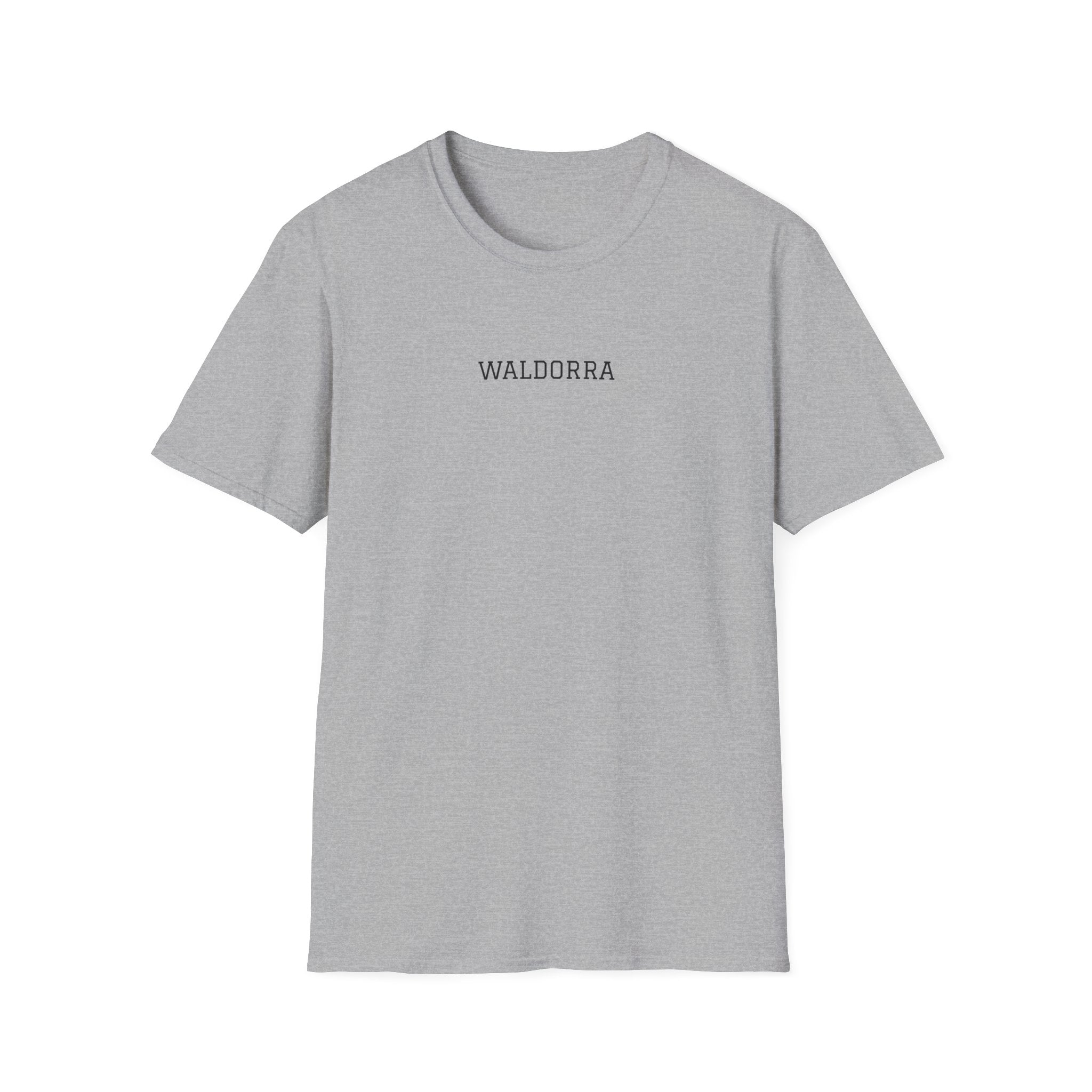 Softstyle T-Shirt Waldorra Schrift