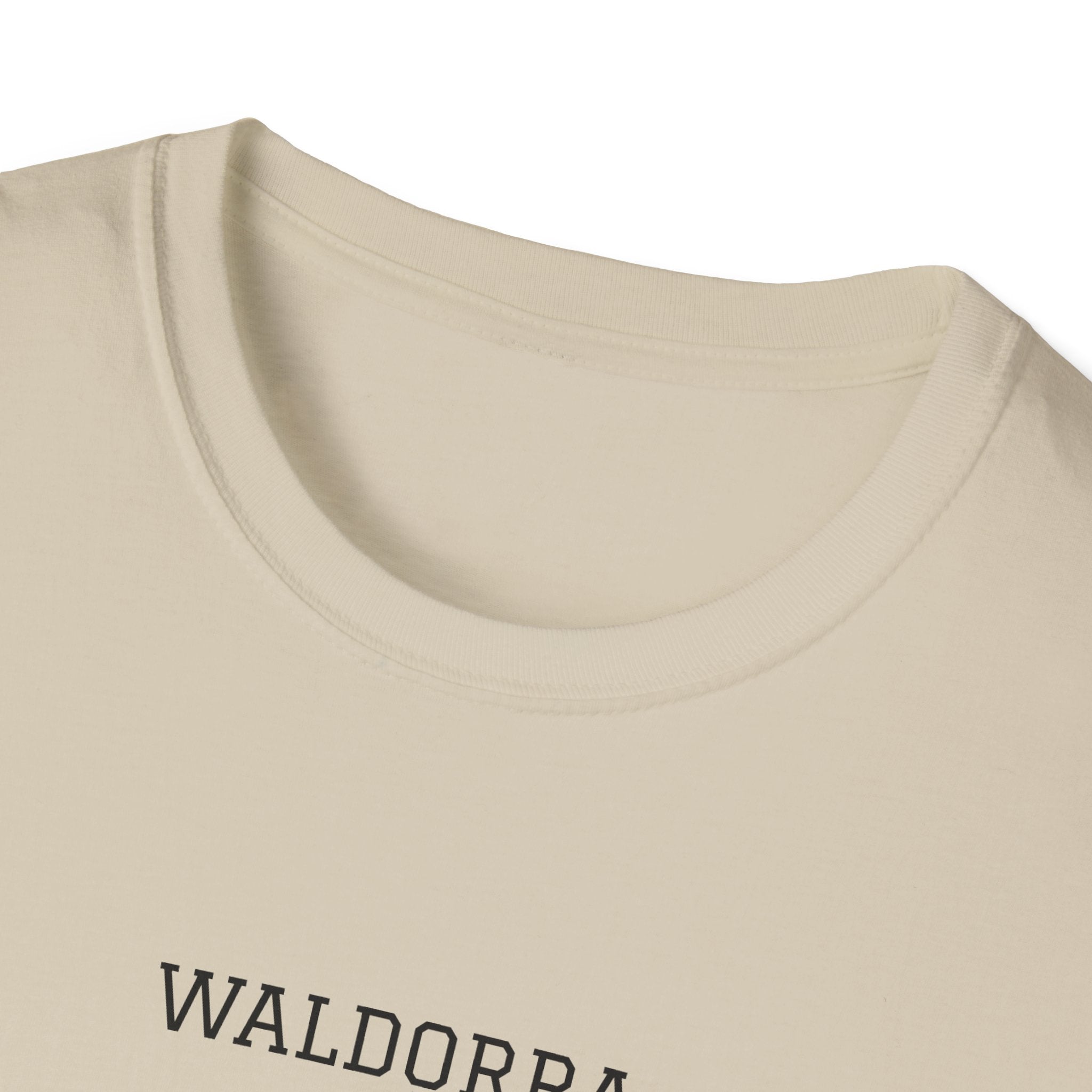 Softstyle T-Shirt Waldorra Schrift