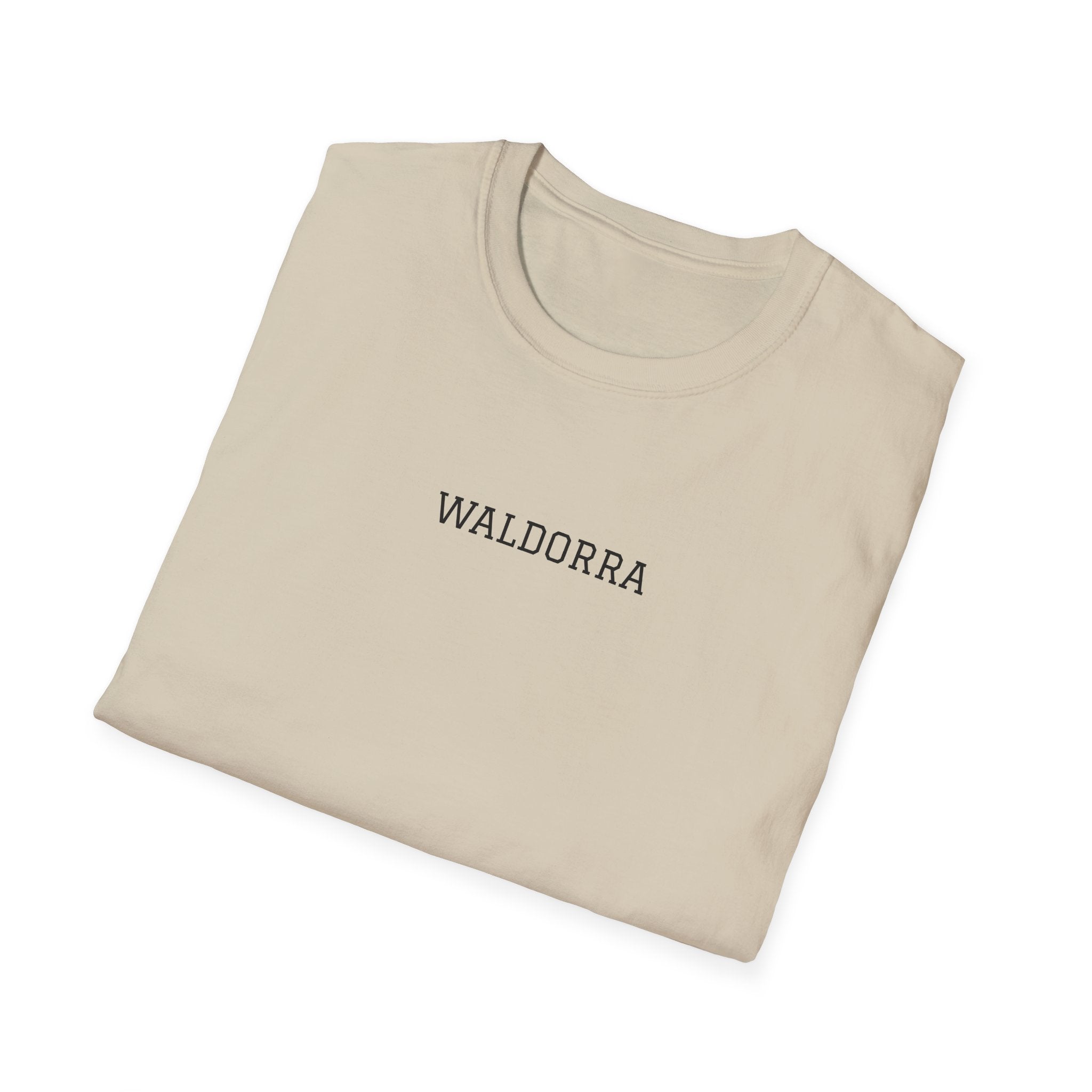 Softstyle T-Shirt Waldorra Schrift