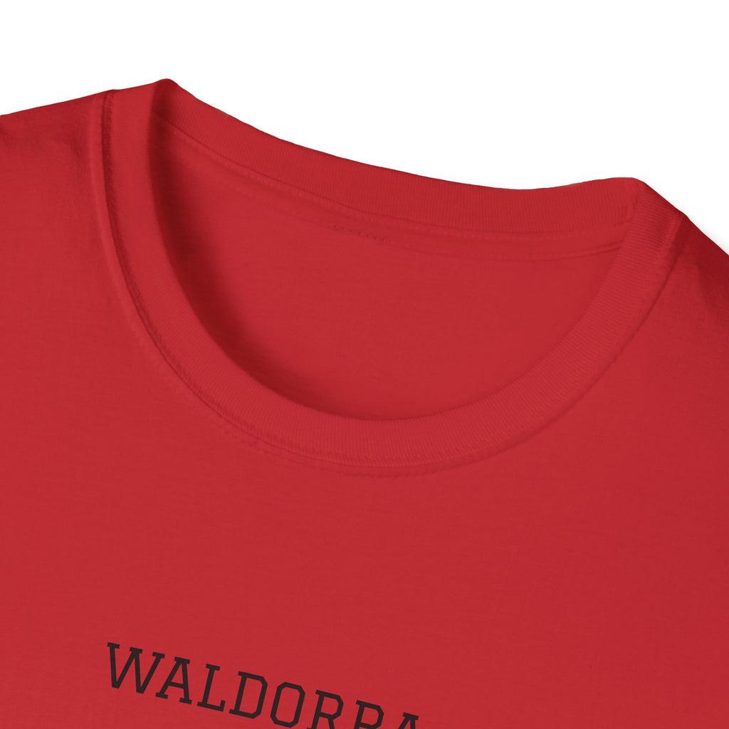 Softstyle T-Shirt Waldorra Schrift