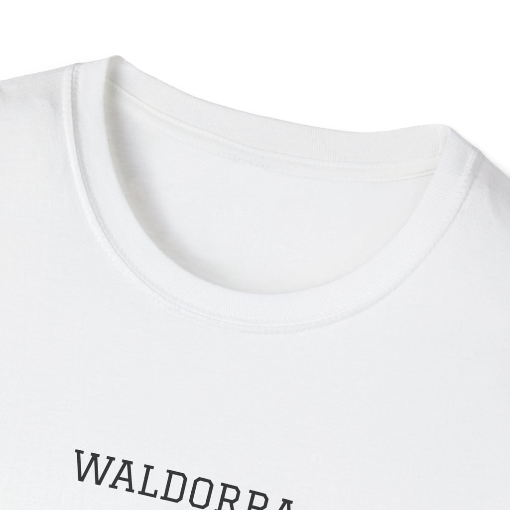 Softstyle T-Shirt Waldorra Schrift