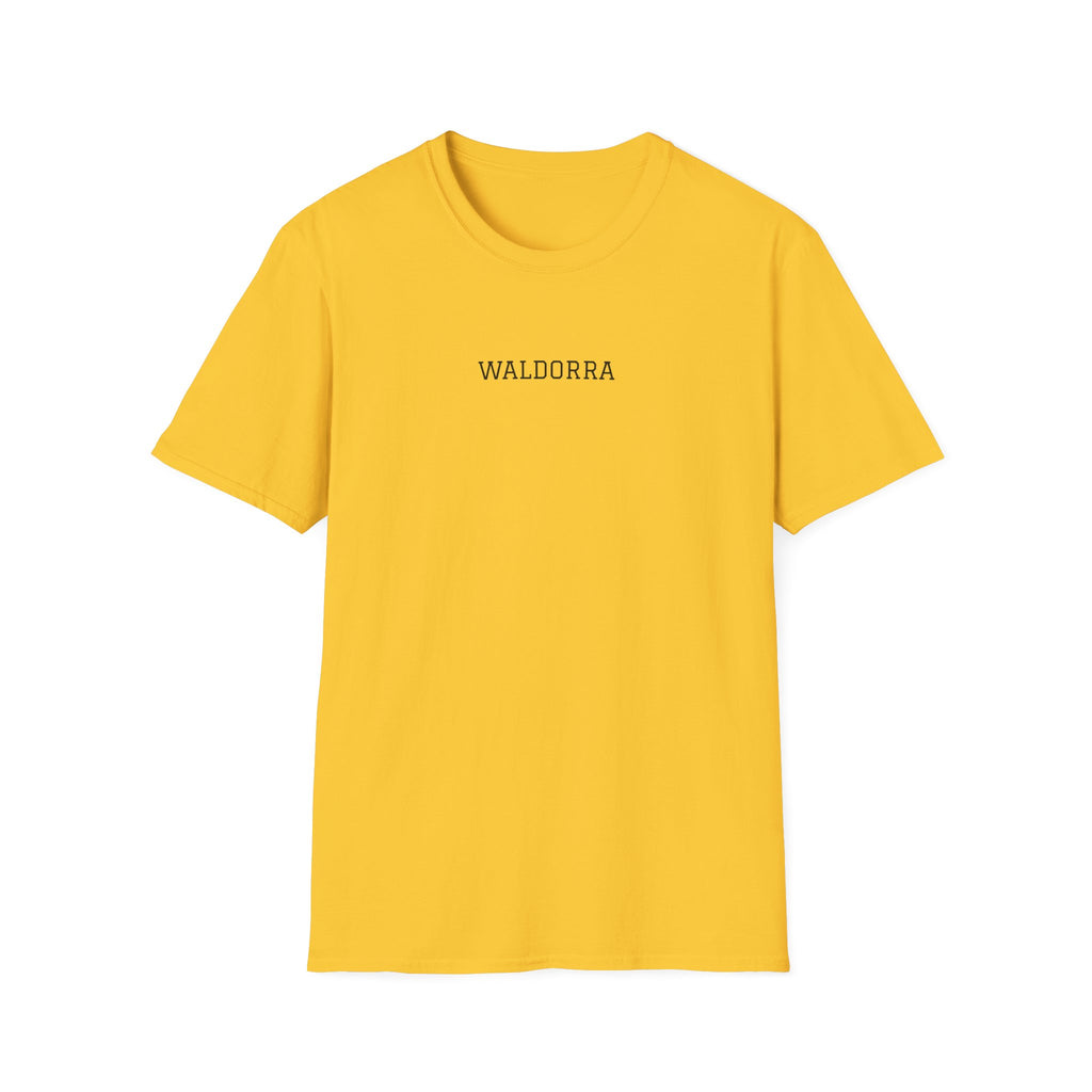 Softstyle T-Shirt Waldorra Schrift