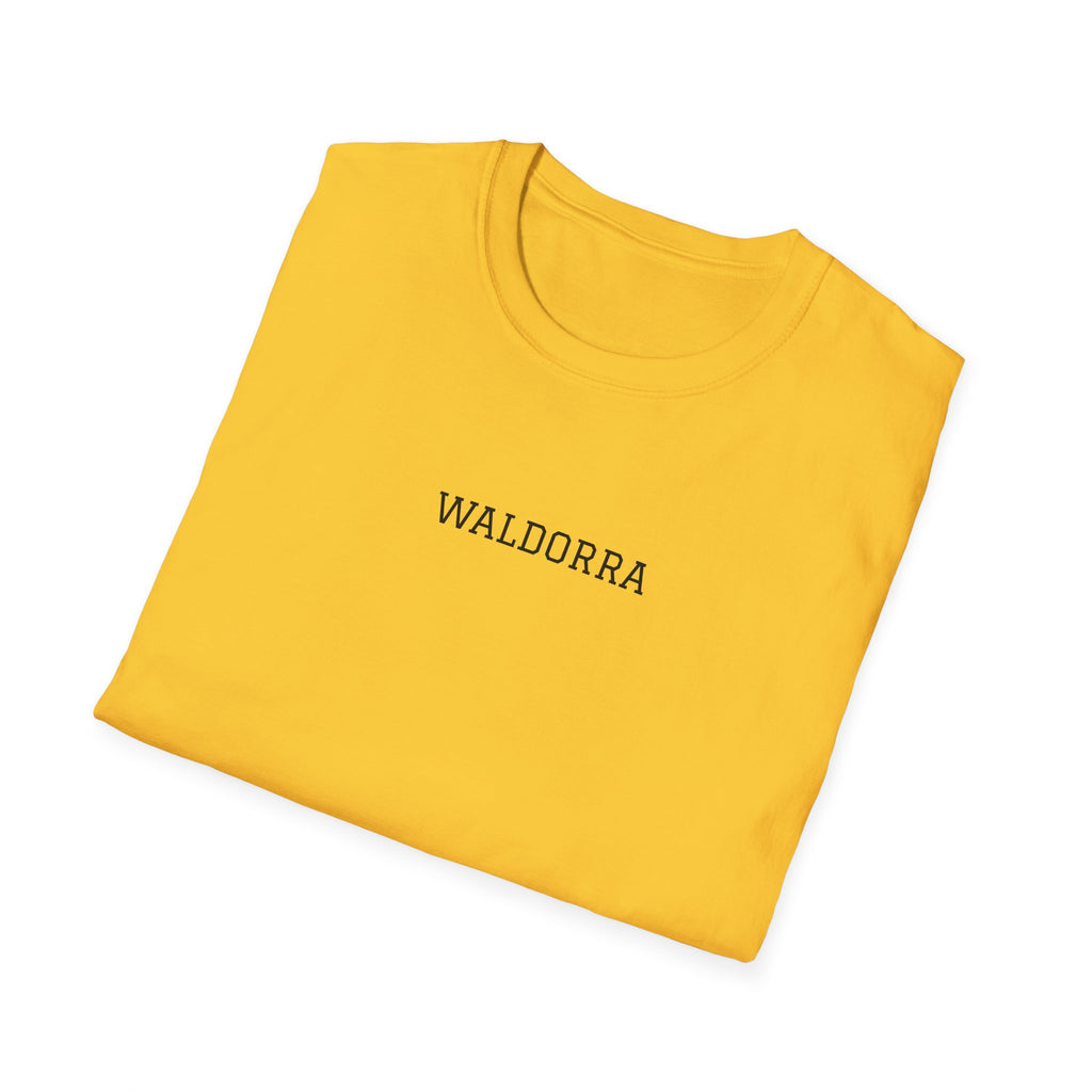 Softstyle T-Shirt Waldorra Schrift