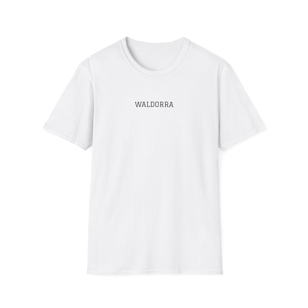 Softstyle T-Shirt Waldorra Schrift