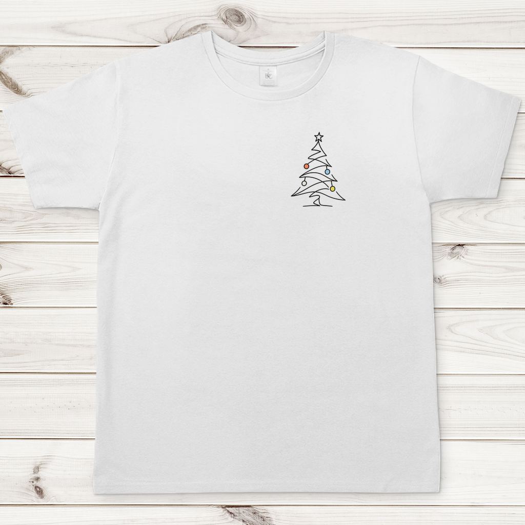 T-Shirt with a Christmastree