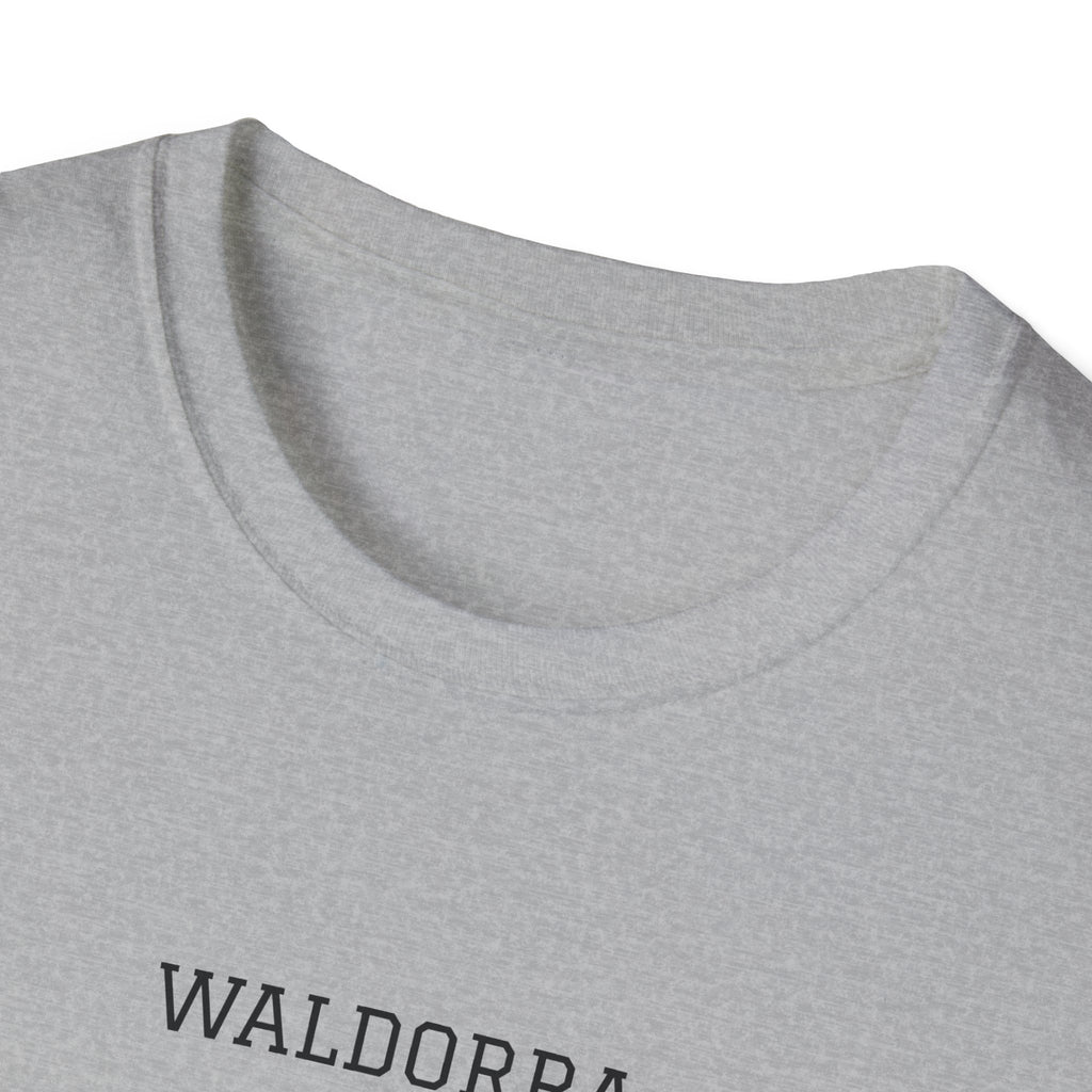 Softstyle T-Shirt Waldorra Schrift