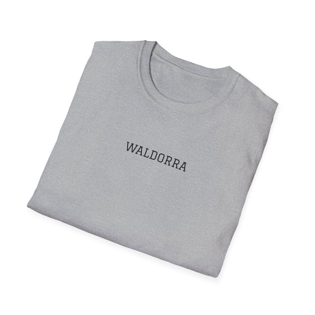Softstyle T-Shirt Waldorra Schrift