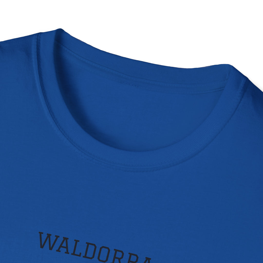 Softstyle T-Shirt Waldorra Schrift