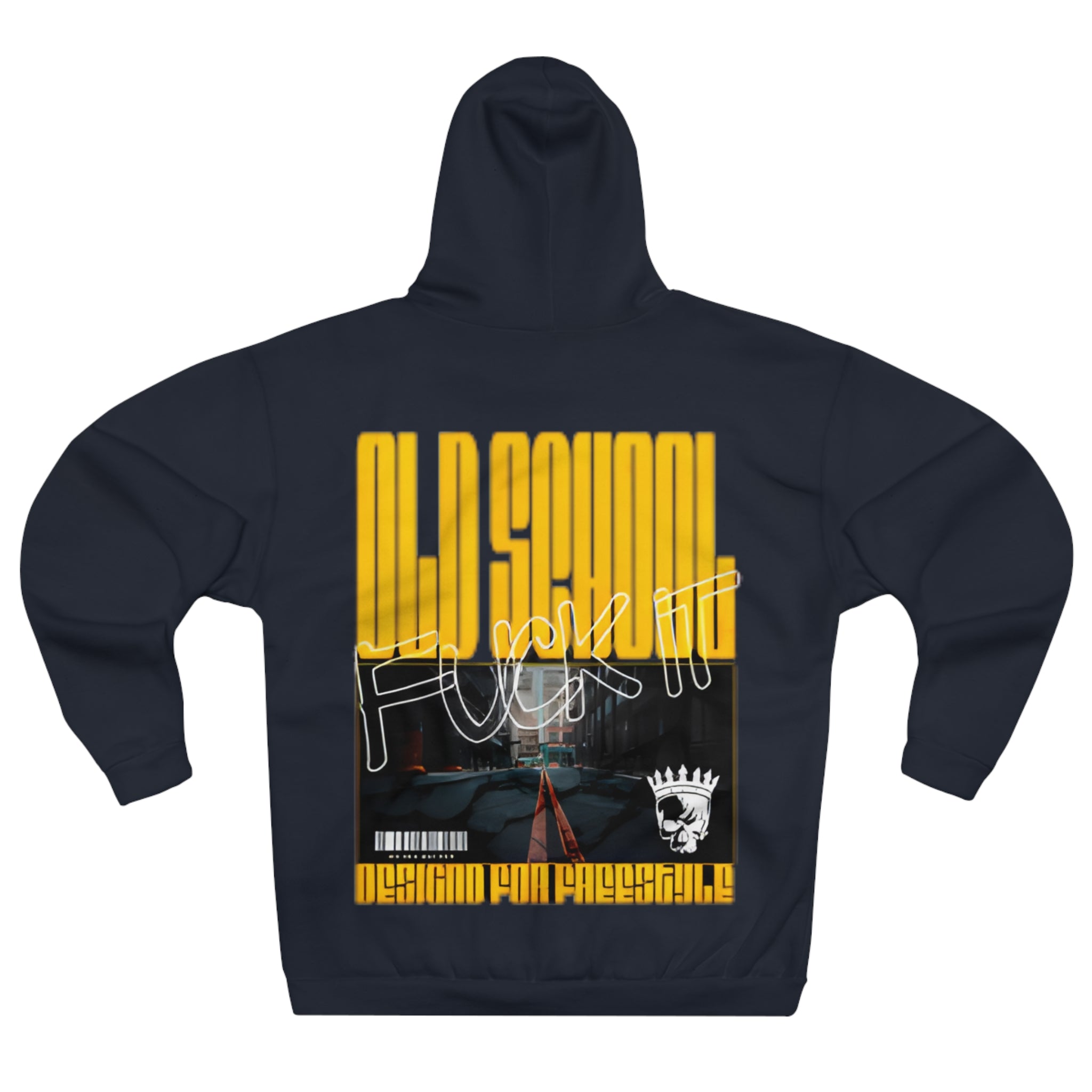 Hoodie Retro Old School vibe