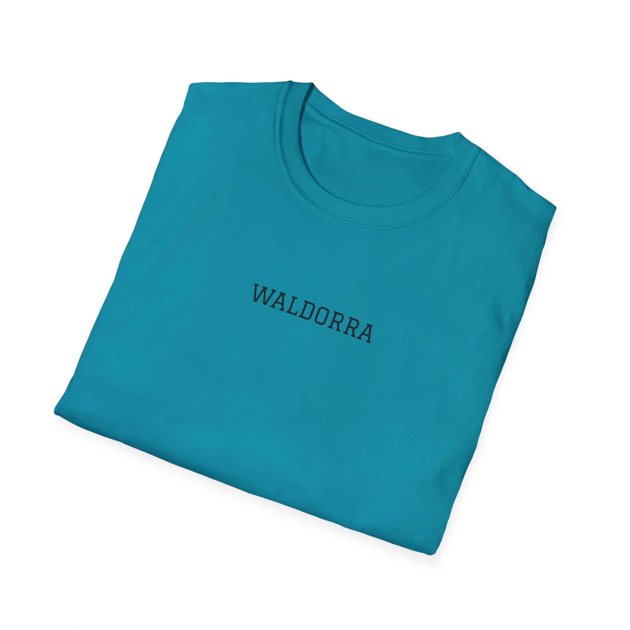 Softstyle T-Shirt Waldorra Schrift