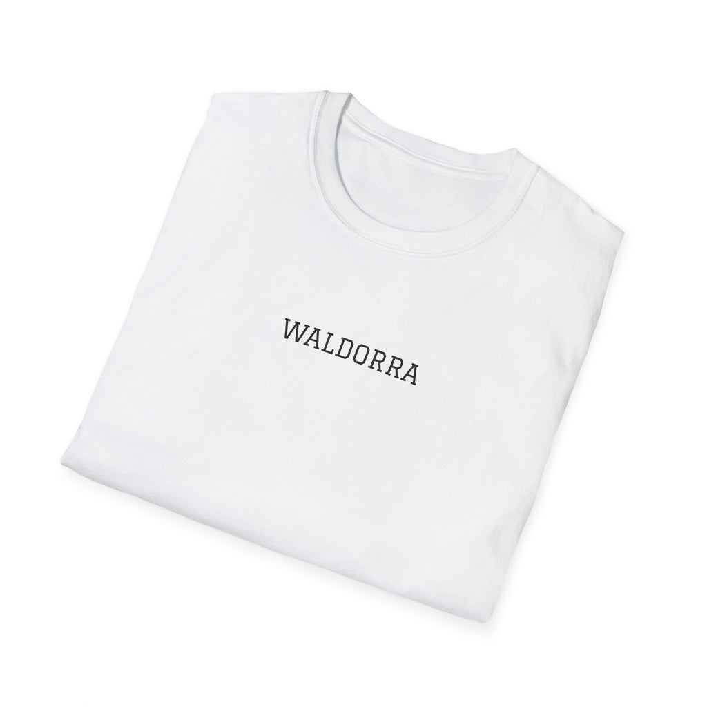 Softstyle T-Shirt Waldorra Schrift