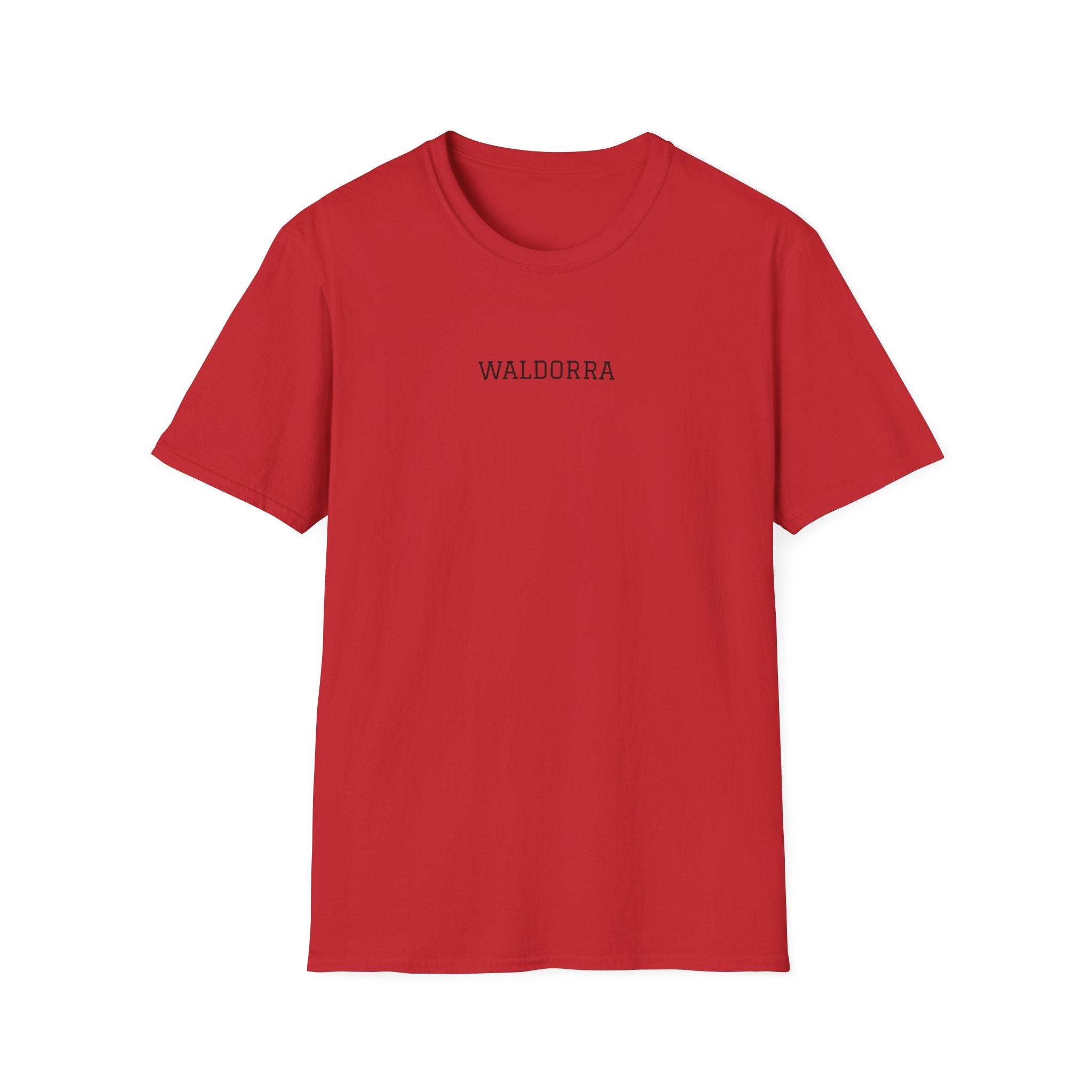 Softstyle T-Shirt Waldorra Schrift