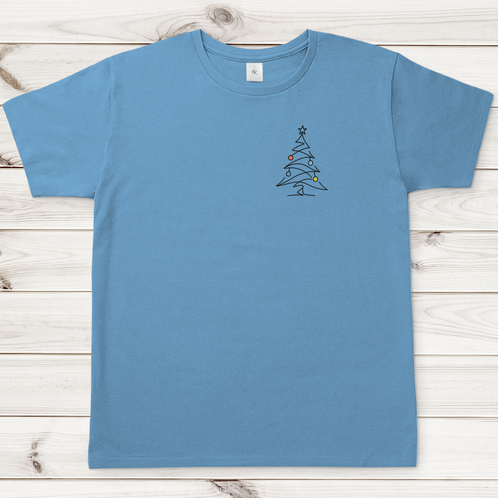 T-Shirt with a Christmastree