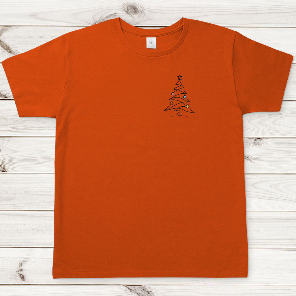 T-Shirt with a Christmastree